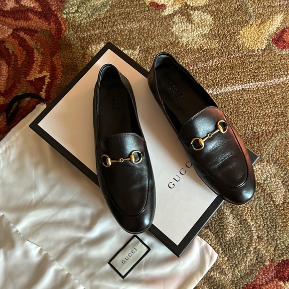 Gucci Jordaan loafers in like new condition, timeless design gorgeous stylish - Picture 10 of 13